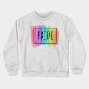 PRIDE - gay love - LGBTQ - rainbow - gift Crewneck Sweatshirt